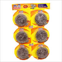 Round Stainless Steel Scrubber