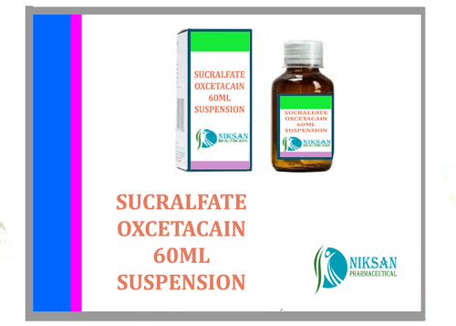 Sucralfate Oxcetacain 60Ml Suspension