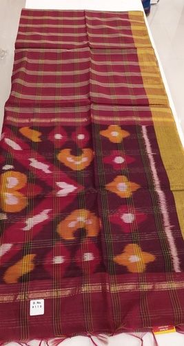 Available In Multicolour Pure Pochampalli Cotton Sarees