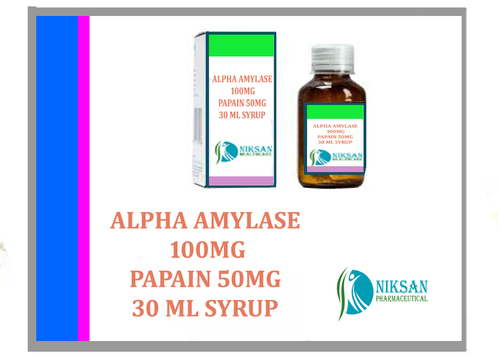 Alpha Amylase Papain 30 Ml Syrup