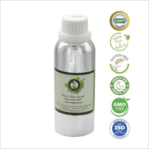 Pure Flax Seed Carrier Oil