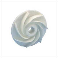 White Plastic Impeller - Durable Plastic, All Sizes Available | Corrosion Resistant For Turbo Machinery Applications