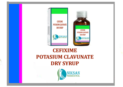 Cefixime Potasium Clavunate Dry Syrup