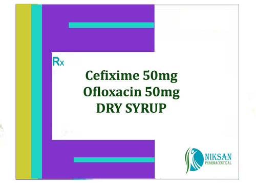 Cefixime Ofloxacin Dry Syrup