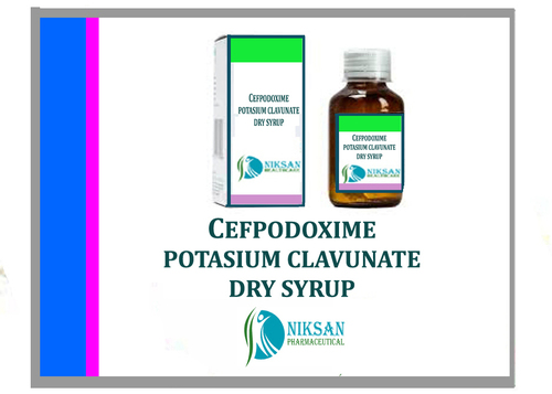 Cefpodoxime Potasium Clavunate Dry Syrup General Medicines