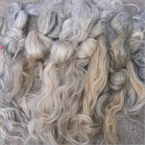 White Natural Raw Hair