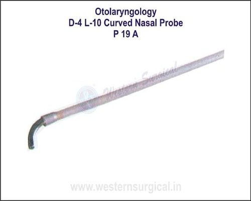 Curved Nasal Probe