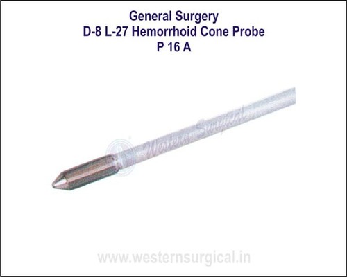 Hemorrhoid Cone Probe By WESTERN SURGICAL