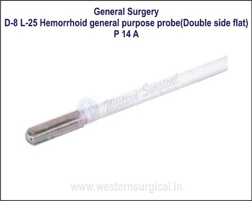 Hemorrhoid General Purpose Probe(Double Side Flat)