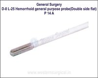 Hemorrhoid General Purpose Probe(Double Side Flat)