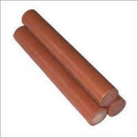 Brown Hylam Rod - Standard Size, Round Shape | Durable Brown Material, 1-year Warranty