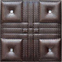 Leather Faux Wall Panel
