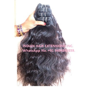 Natural Wavy Remy Hair Extensions