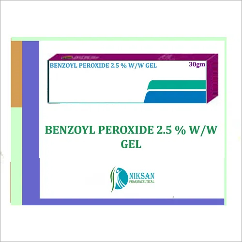 Benzoyl Peroxide 2.5 % W/w Gel