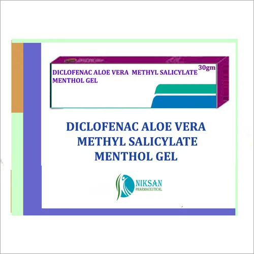 Diclofenac Aloe Vera Methyl Salicylate Menthol Gel