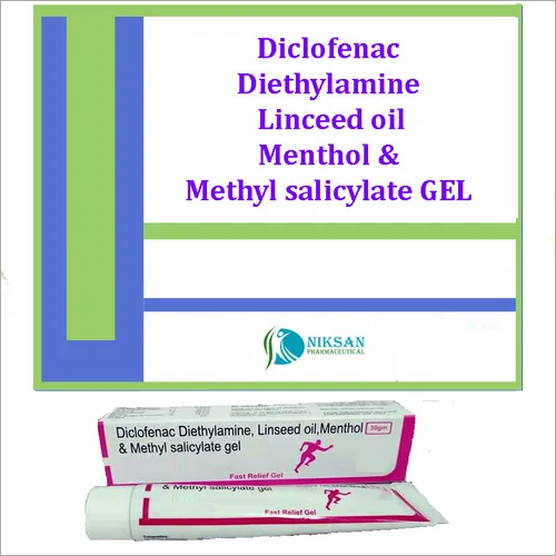 Diclofenac Linceed Oil Methyl Salicylate Menthol Gel