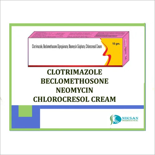 Clotrimazole Beclomethosone Neomycin Chlorocresol Cream General Medicines