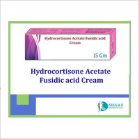 Hydrocortisone Acetate Fusidic Acid Cream - 1 Unit, General Medicines For Atopic Dermatitis, Suitable For All Skin Types