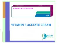 Vitamin E Acetate Cream General Medicines