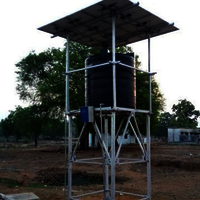 Solar Water Tank Structure