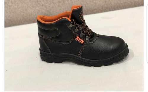 Black Orange Medoo Make Aura Safety Shoes