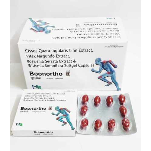 Boonortho Softgel Capsules By MEDIBOON PHARMA PVT. LTD.