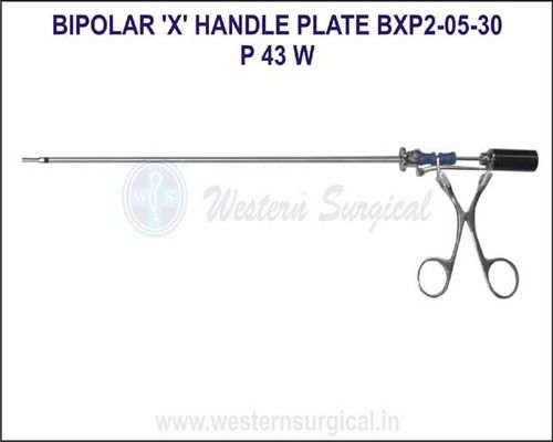 Bipolar 'X' Handle Plate