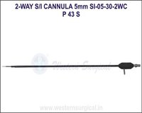 2 way suction irrigation cannula 5mm
