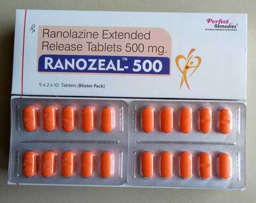 Ranolazine 500 mg & 1000 mg