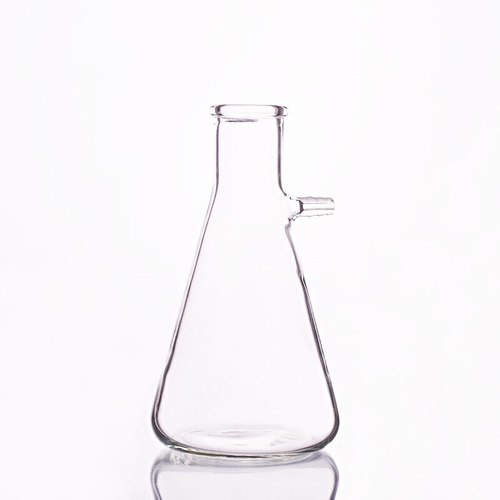 Flask,Filter, With Tubule At Side. "C" 100ml