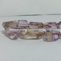Natural AAA Ametrine Crystal Tumble Nuggets Beads Wholesale Price