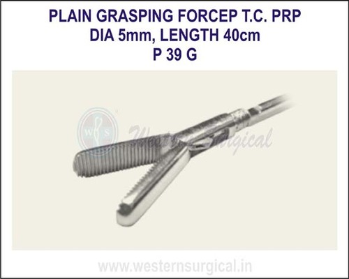 Fenestrated grasping forcep