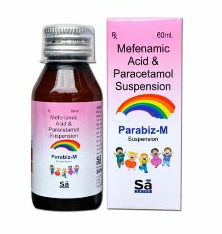 Mefenamic Acid 50 Mg And Paracetamol 125Mg