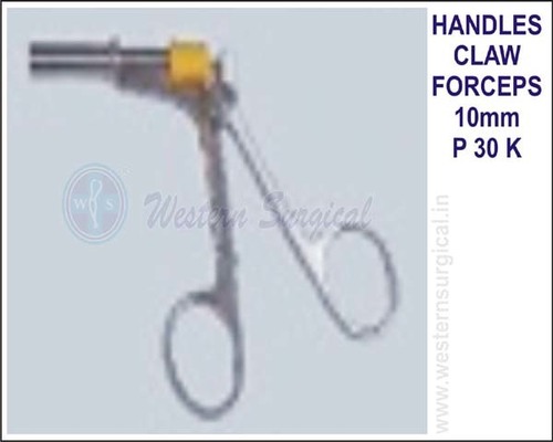 Claw Forceps 10mm By WESTERN SURGICAL