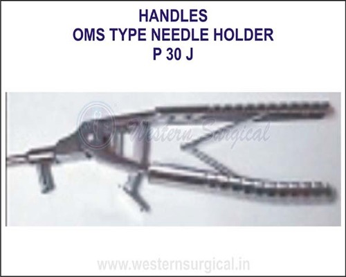 Oms type needle holder