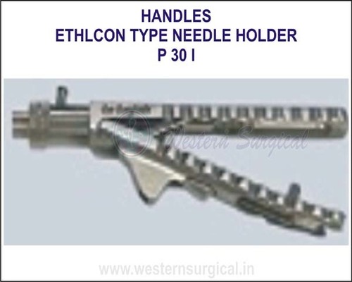 Ethlcon type needle holder