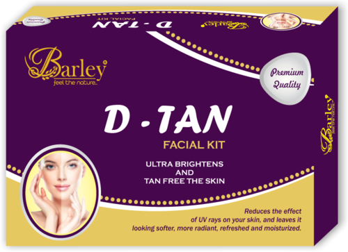 Skin Care Equipment Barley D-Tan Facial Kit