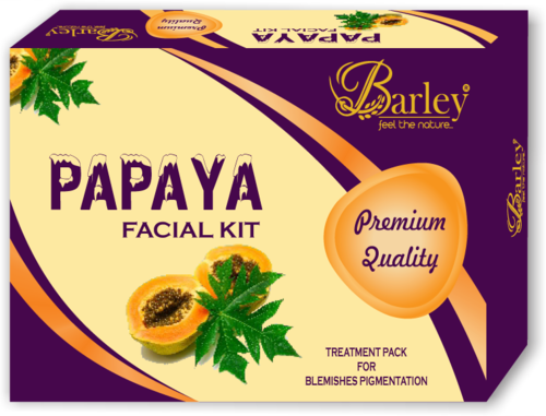 Skin Care Equipment Barley Papaya Facial Kit