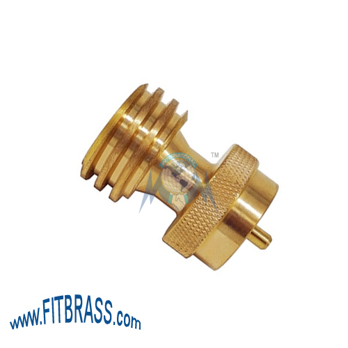 Golden Brass Propane Tank Connectors Adaptors