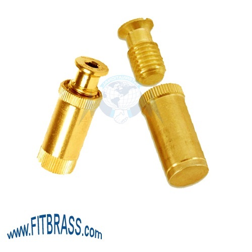 Brass Round Stud Anchors