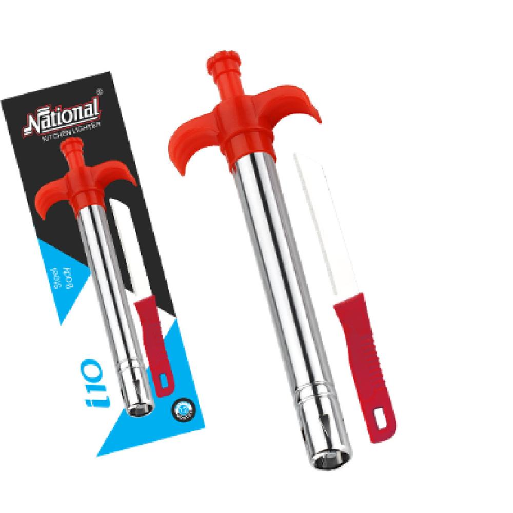 Kitchen Gas Lighter and Knife Set, 2 Pieces