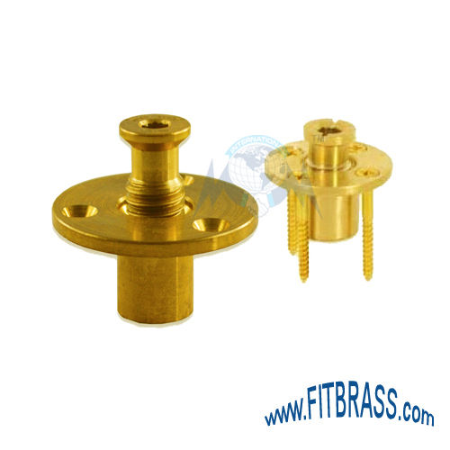 Brass Wood Deck Anchors