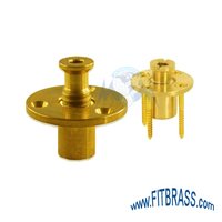 Brass Wood Deck Anchors