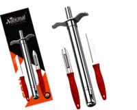 Eon Gas lighter With SS Knife and Peeler