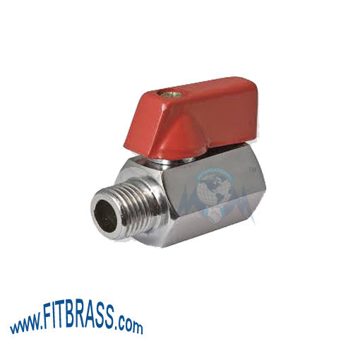 Mini Ball Valve Male Female Application: Industrial