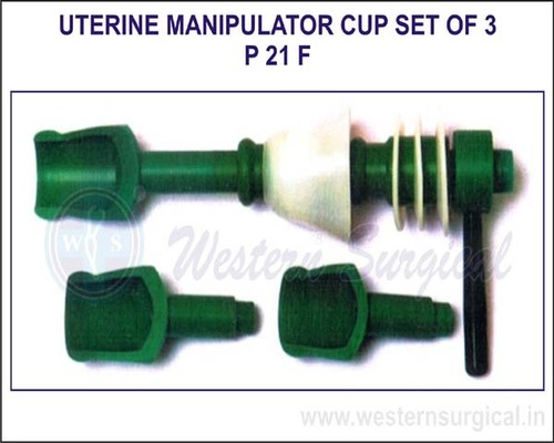 Uterine Manipulator Cup Set of 3