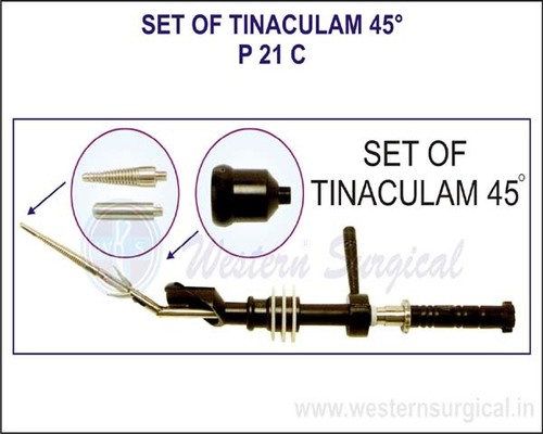 Set Of Tinaculam 45 By WESTERN SURGICAL