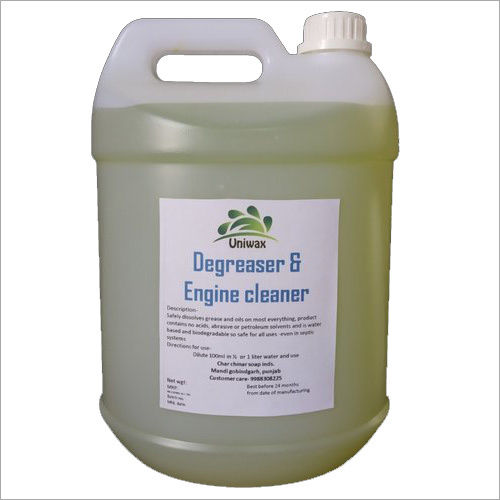 Degreaser And Engine Cleaner Use: Industrial