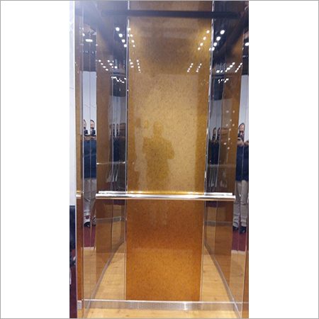 Wooden Cum Mirror Cabin