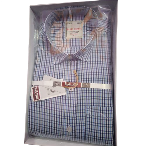 Men's Cotton Check Shirts - 100% Cotton, Elegant Check Pattern, All-Season Wear | Washable and Comfortable